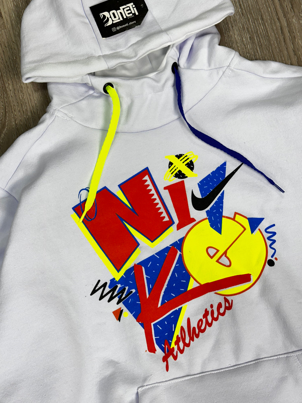 MOLETOM NK CANGURU ATHLETICS - BRANCO