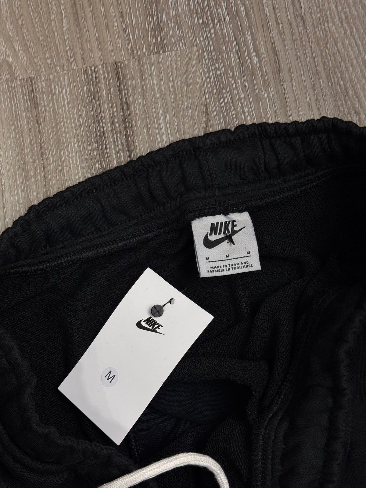 SHORTS MOLETOM NK ICON 02 - PRETO
