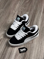 TÊNIS PM SUEDE CAMURÇA - PRETO/BRANCO