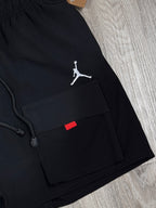 SHORTS TACTEL CARGO NK X JORDAN - PRETO