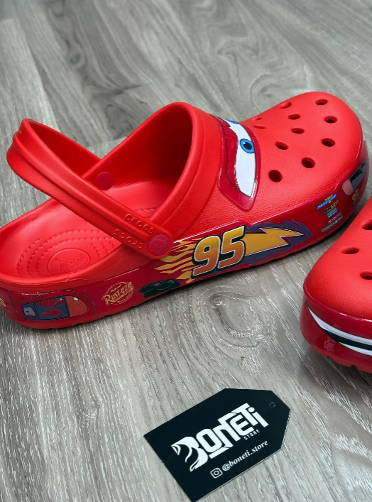 Sandália Relâmpago Mcqueen Carros