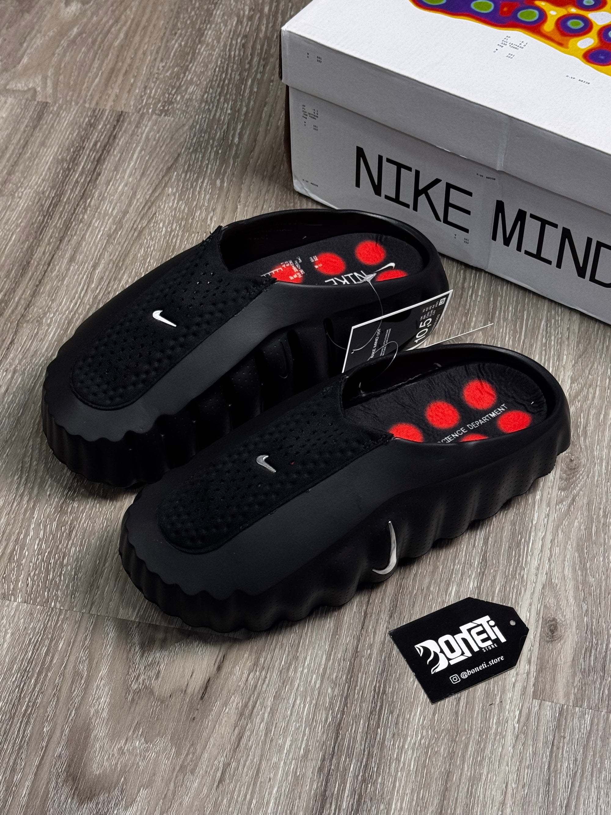 CHINELO SLIDE NK MIND 001 - PRETO