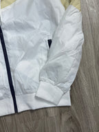 CORTA VENTO NK WINDRUNNER - CREME/AZUL