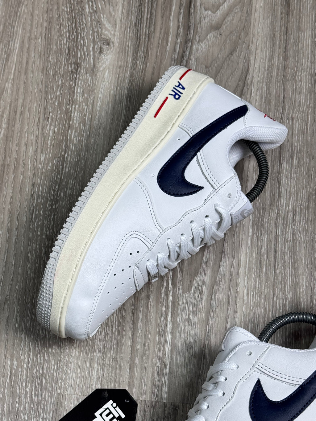 TÊNIS NK FORCE 1 - MARINHO CREME