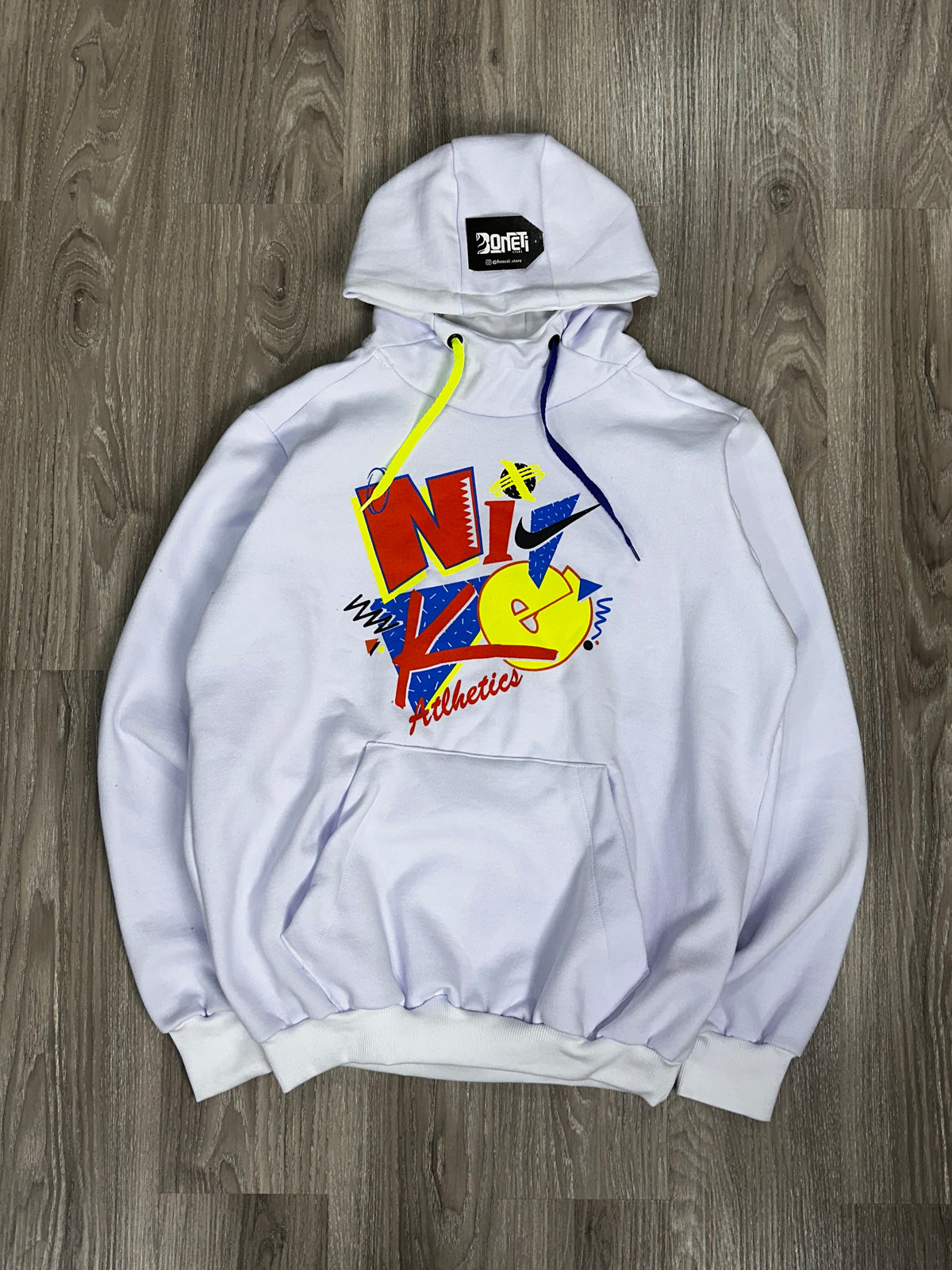 MOLETOM NK CANGURU ATHLETICS - BRANCO