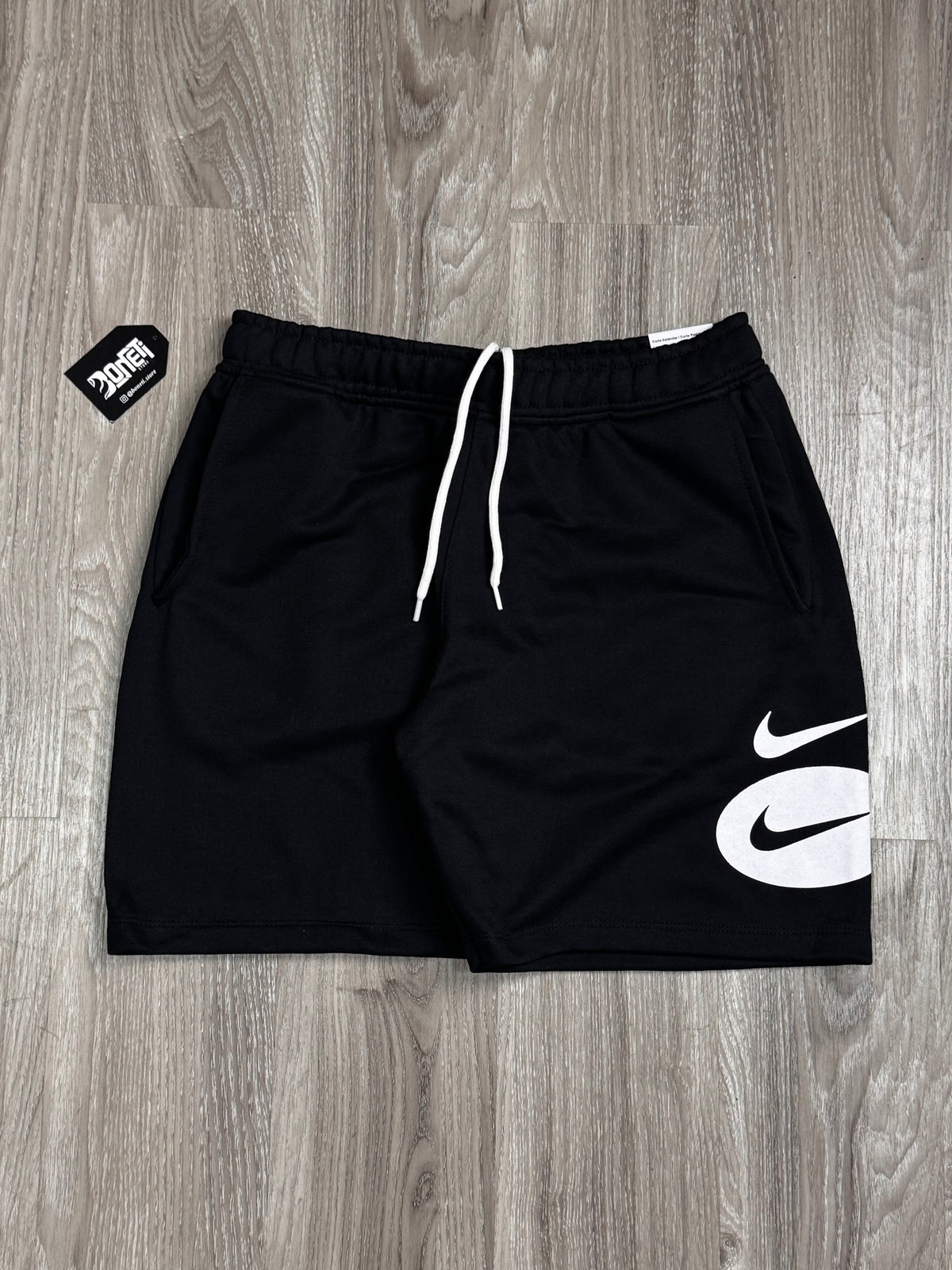 SHORTS MOLETOM NK SWOOSH LEAGUE - PRETO
