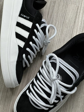 TÊNIS ADD CAMPUS X BADBUNNY - PRETO/BRANCO