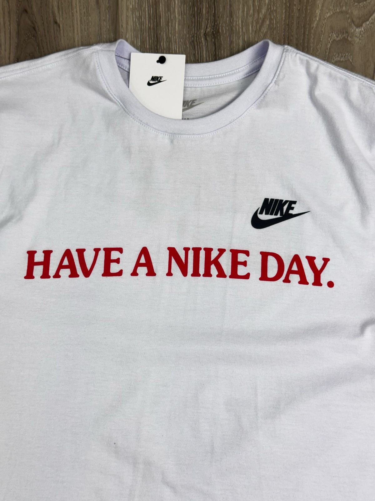 CAMISETA NK HAVE A NK DAY - BRANCA