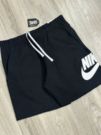 SHORTS MOLETOM NK ICON 02 - PRETO