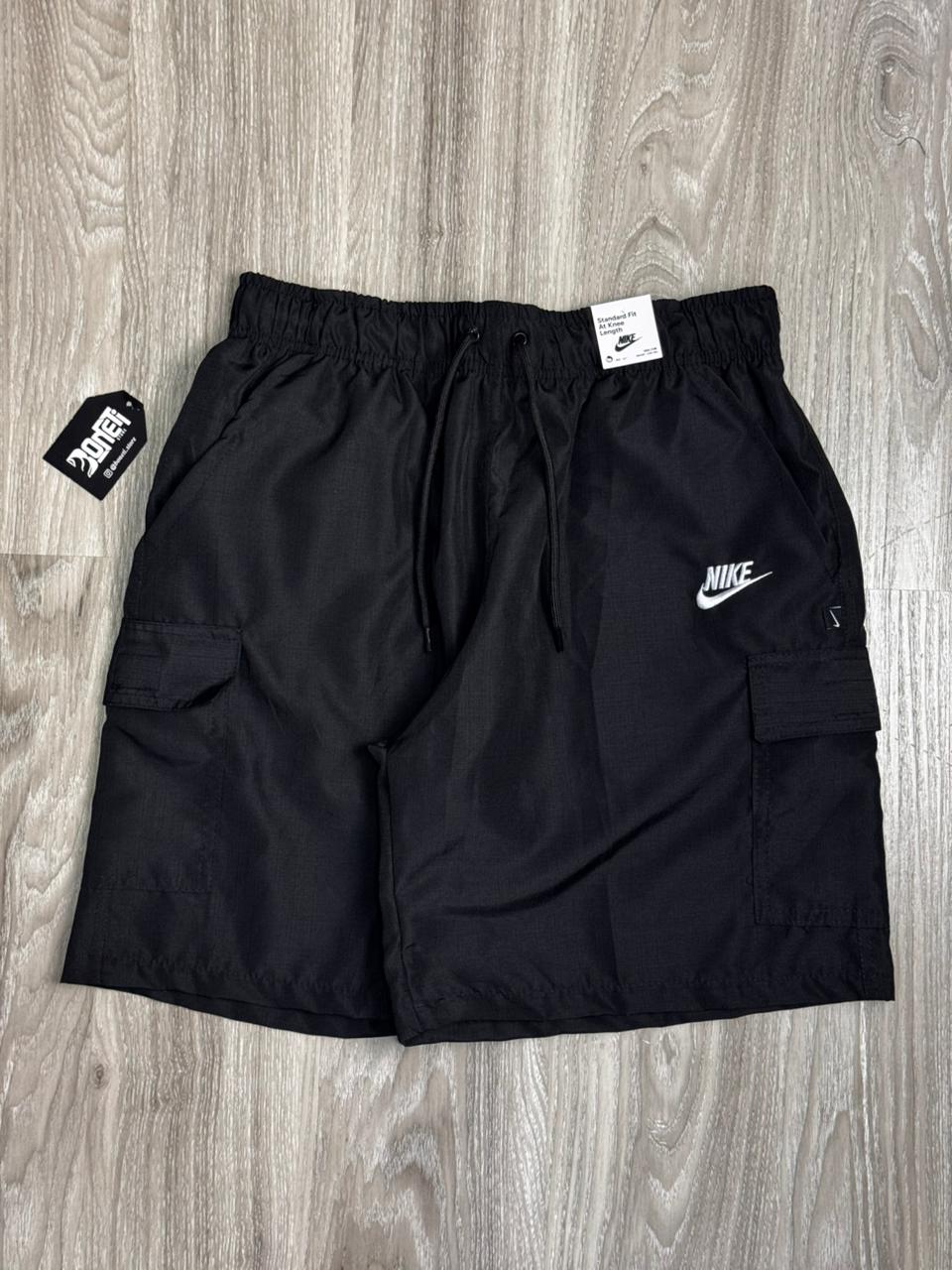 SHORTS RIPSTOP CARGO NK CLUB - PRETO
