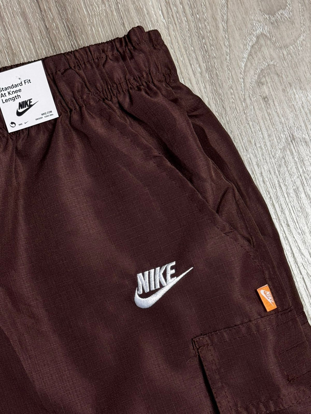 SHORTS RIPSTOP CARGO NK CLUB - MARROM