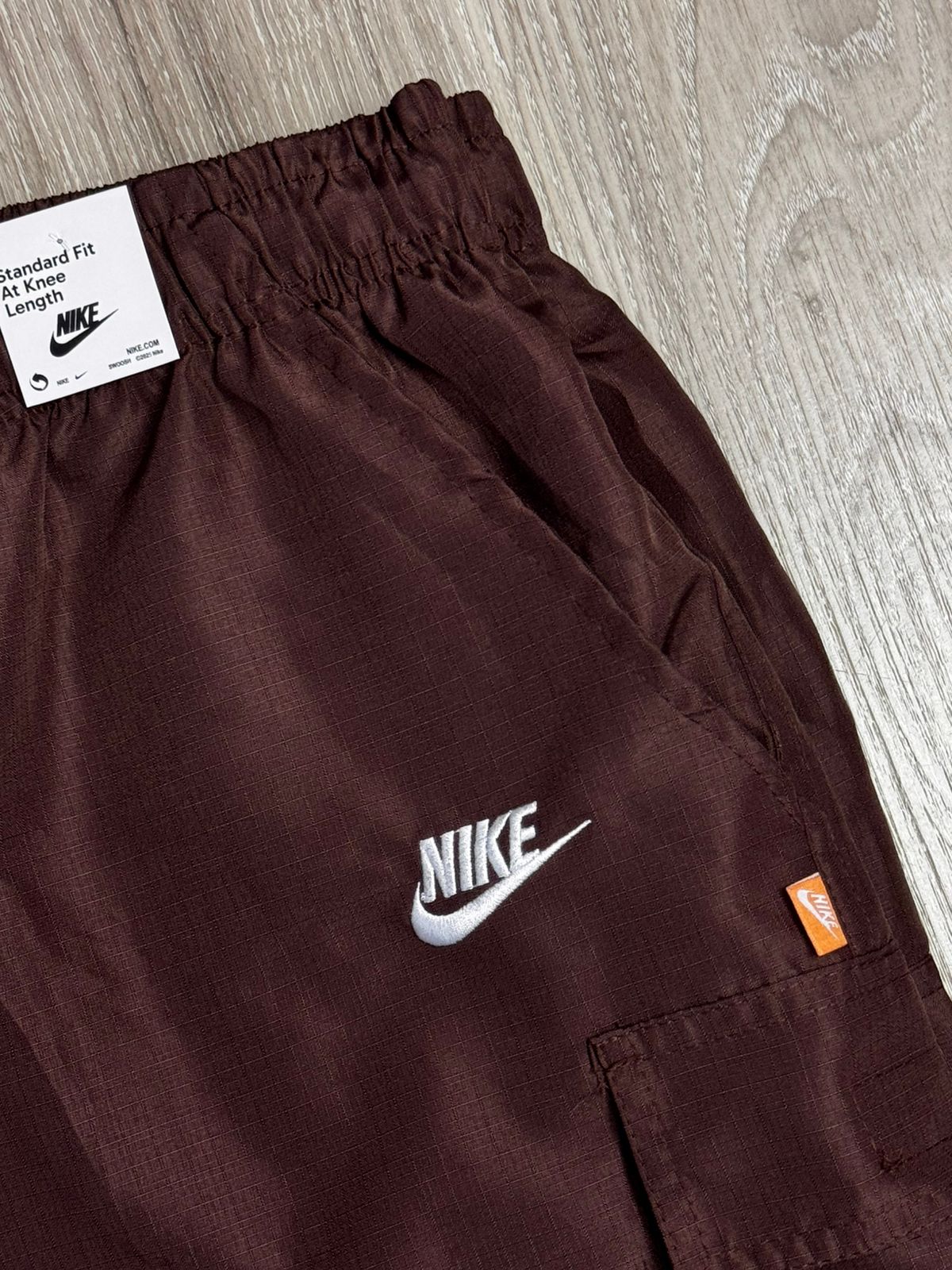 SHORTS RIPSTOP CARGO NK CLUB - MARROM