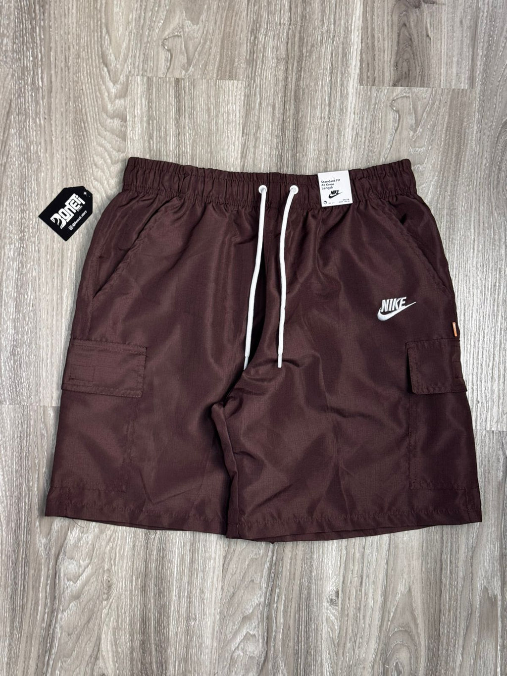 SHORTS RIPSTOP CARGO NK CLUB - MARROM