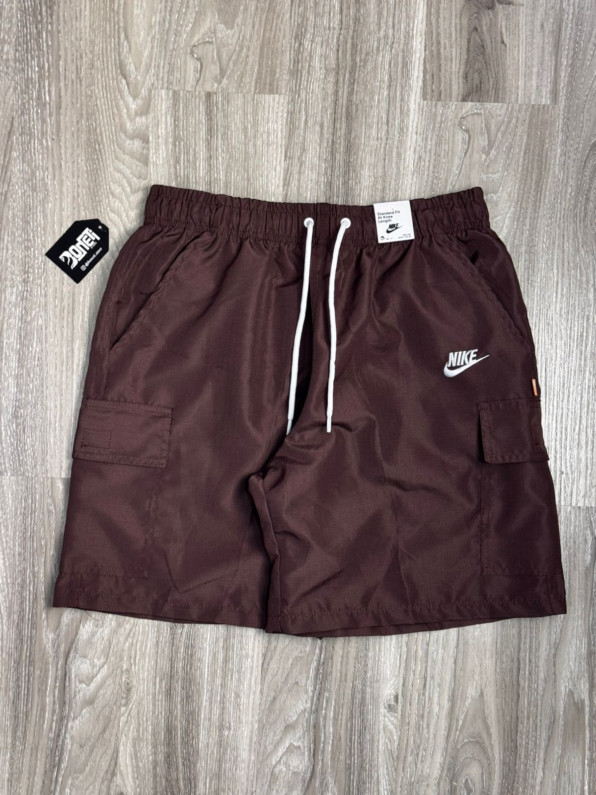 SHORTS RIPSTOP CARGO NK CLUB - MARROM