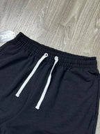 SHORTS MOLETOM NK CLUB - PRETO