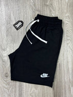 SHORTS MOLETOM NK CLUB - PRETO