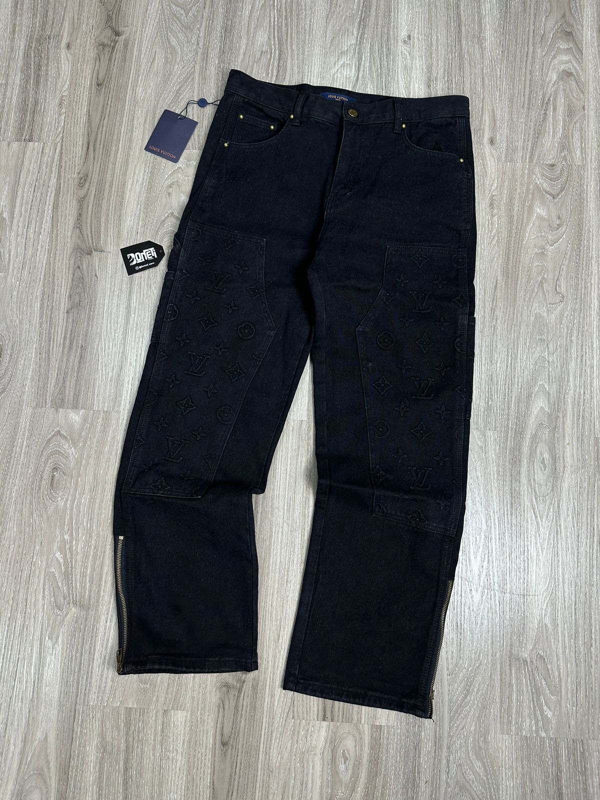 CALÇA JEANS LV DENIM CARPENTER JEANS