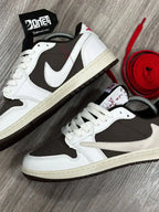 TÊNIS NK JORDAN 1 X TRAVIS REVERSE MOCHA