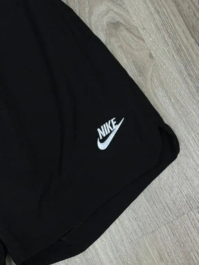 SHORTS TACTEL NK CLUB BORDADO - PRETO