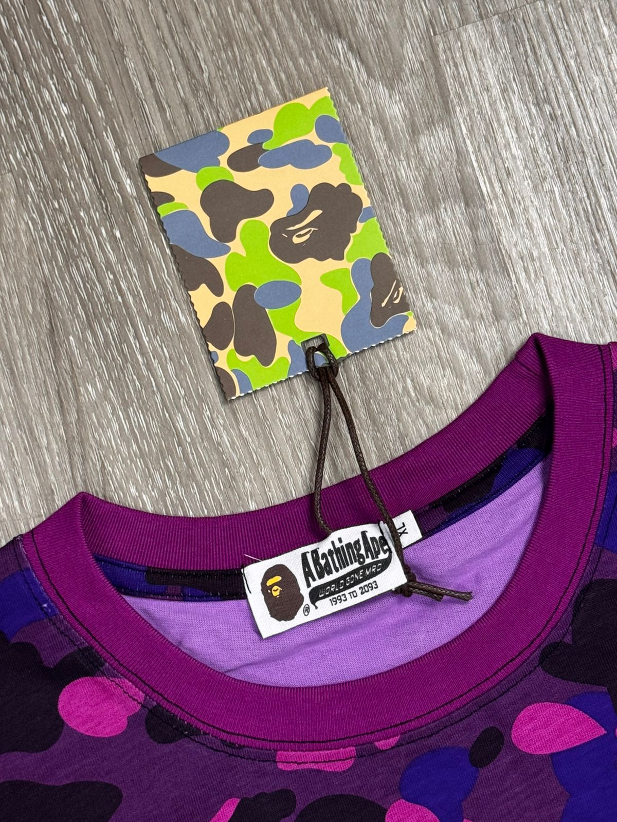 CAMISETA BAPE COLOR CAMO COLLEGE TEE