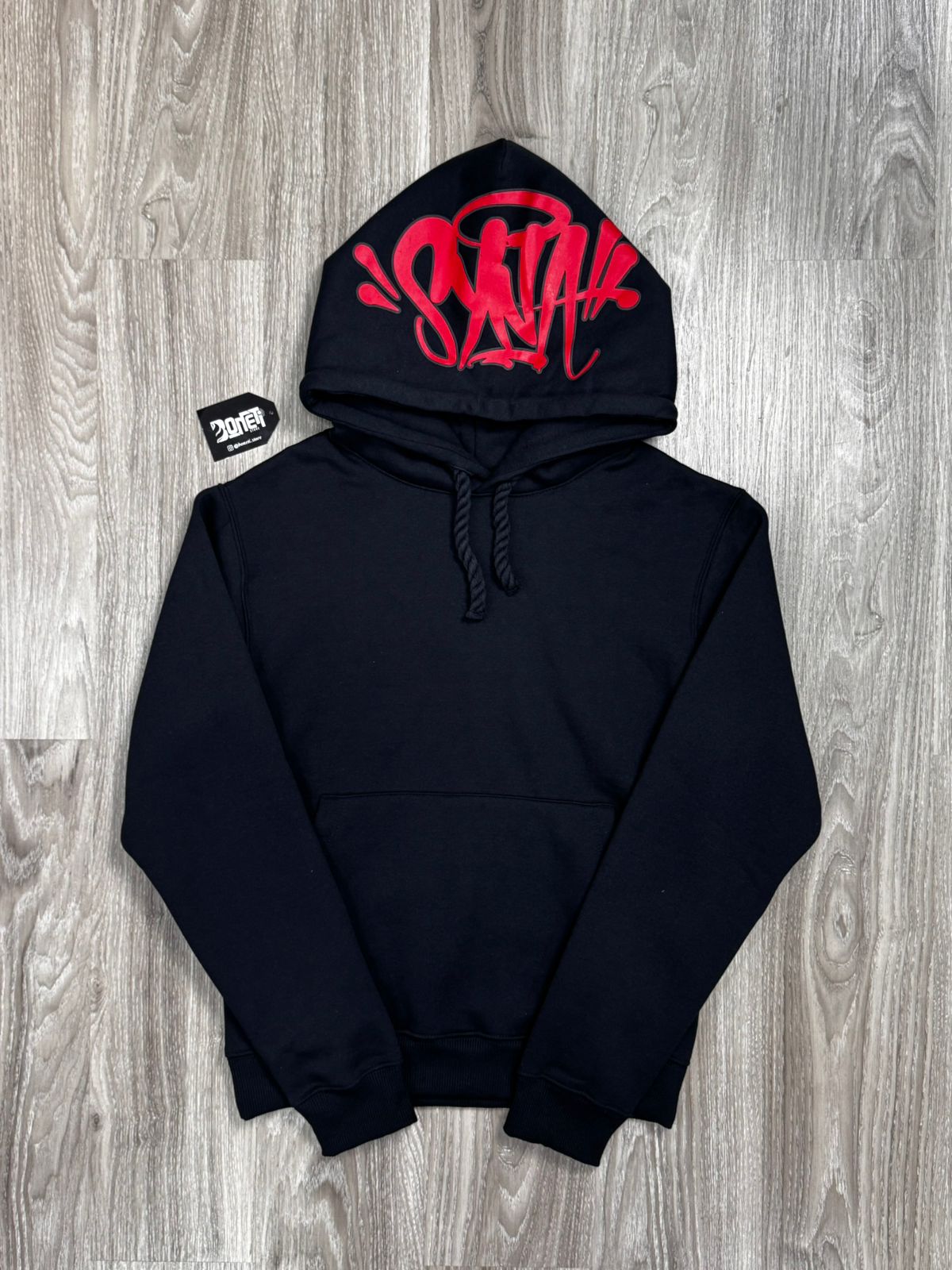 CONJUNTO SYNA WORLD WINTER MOLETOM - BLACK RED