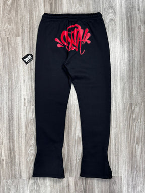 CONJUNTO SYNA WORLD WINTER MOLETOM - BLACK RED