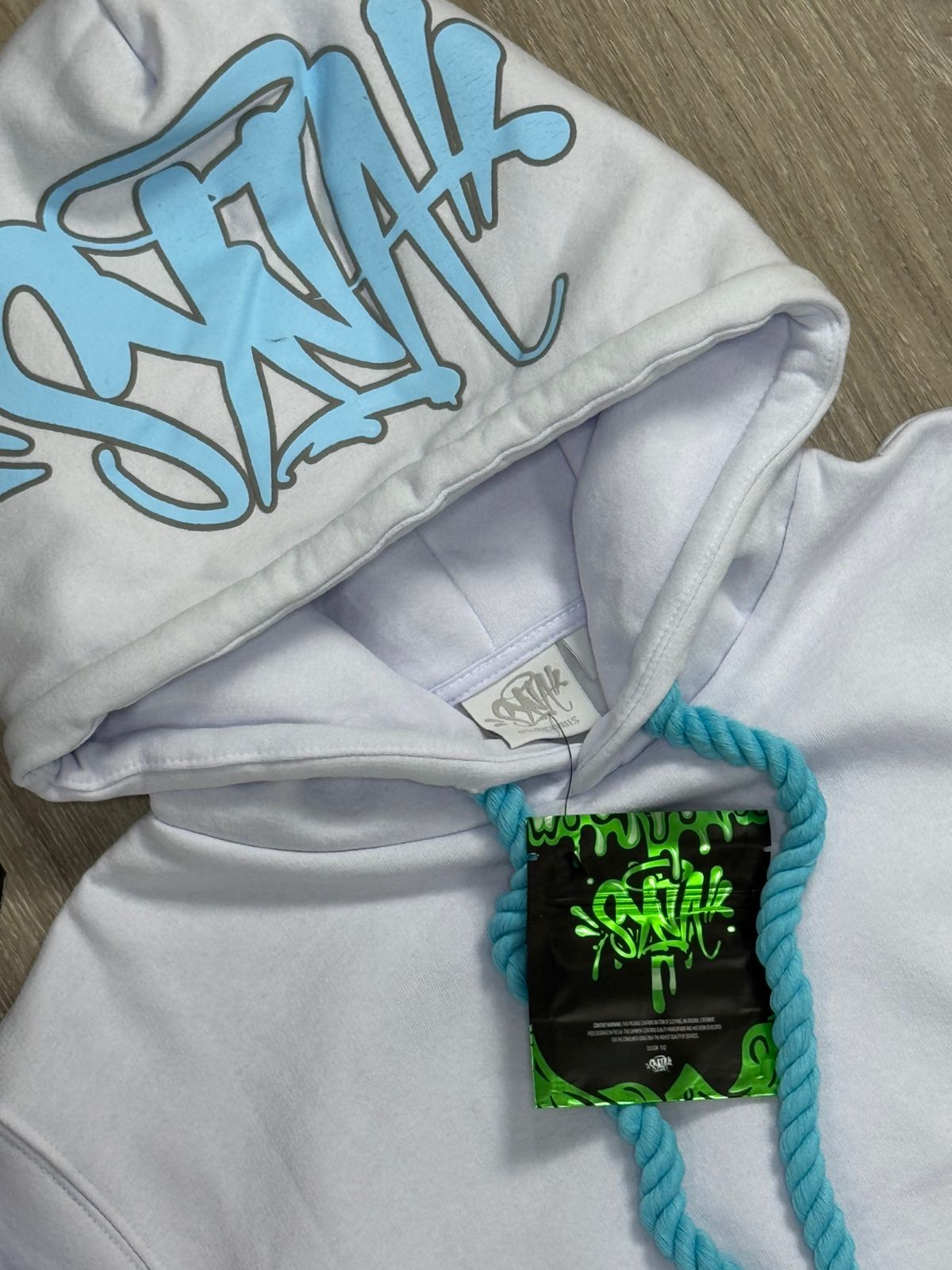 CONJUNTO SYNA WORLD WINTER MOLETOM - ICE BLUE