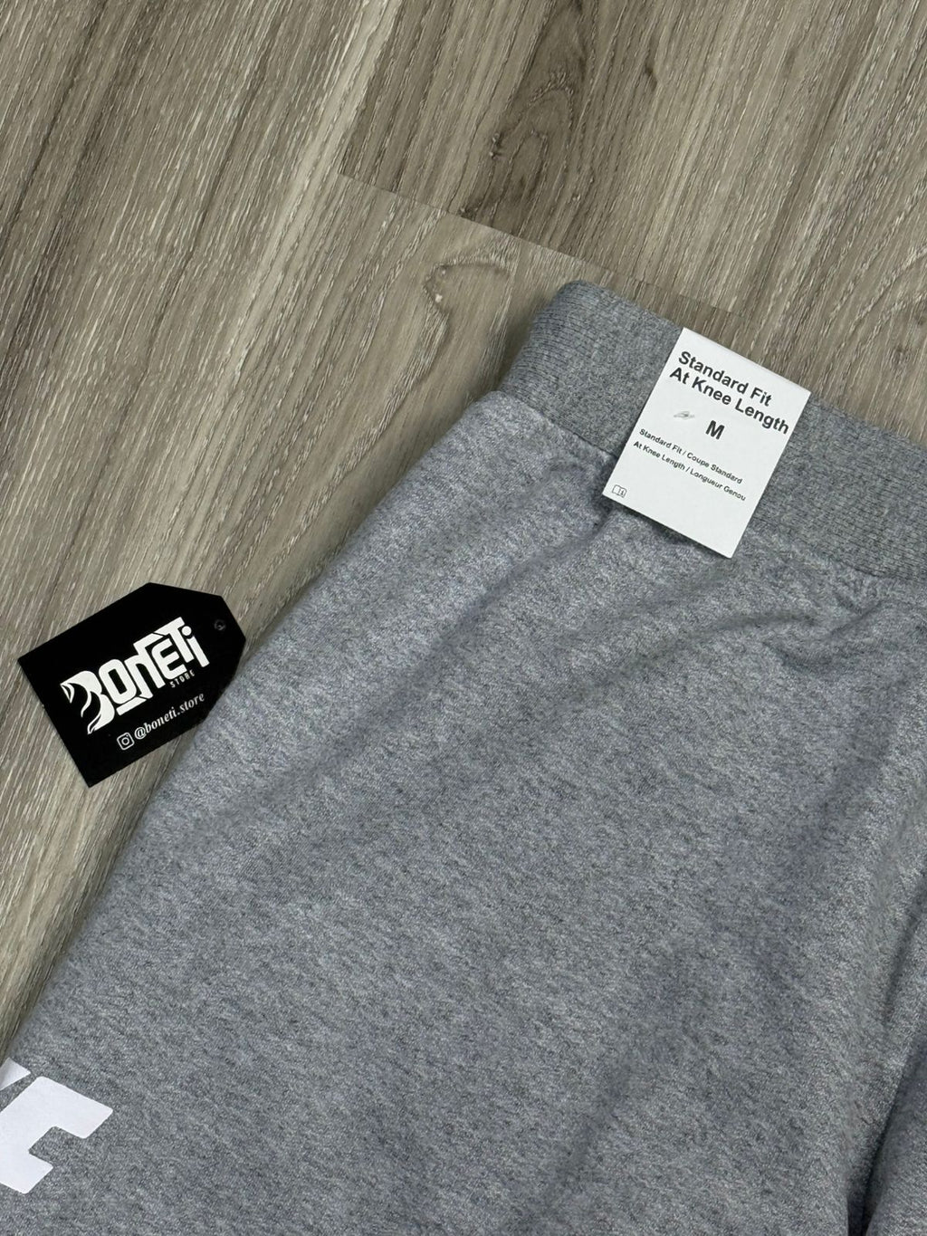SHORTS MOLETOM NK ICON - CINZA