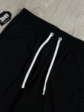 SHORTS TACTEL NK CLUB BORDADO - PRETO