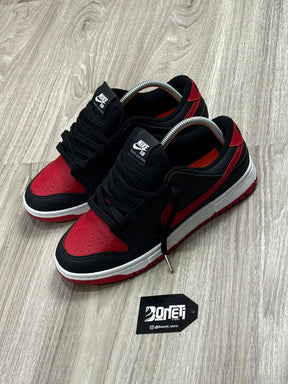 TÊNIS NK DUNK - PRETO E VERMELHO