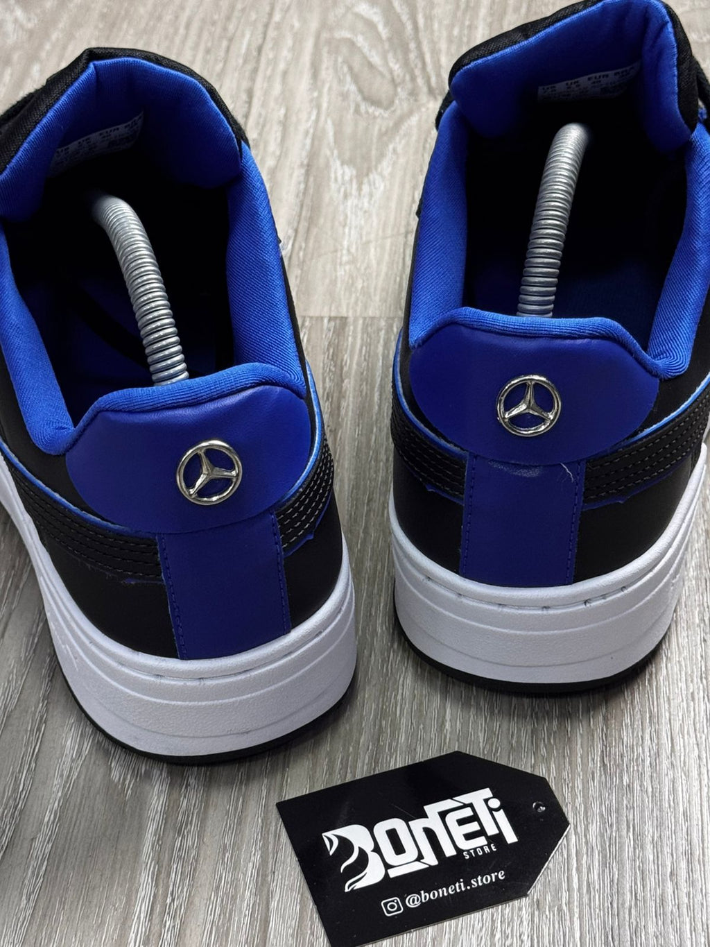 TÊNIS PM X AMG - PRETO E AZUL