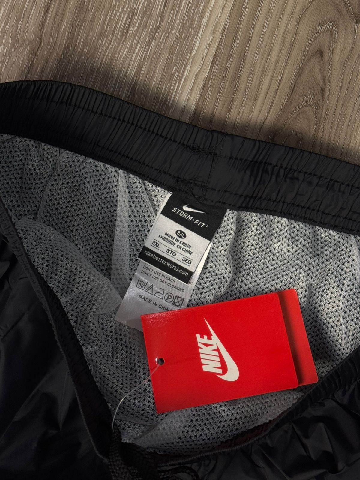 CALÇA TACTEL NK IMPERMEÁVEL - PRETA/BRANCA