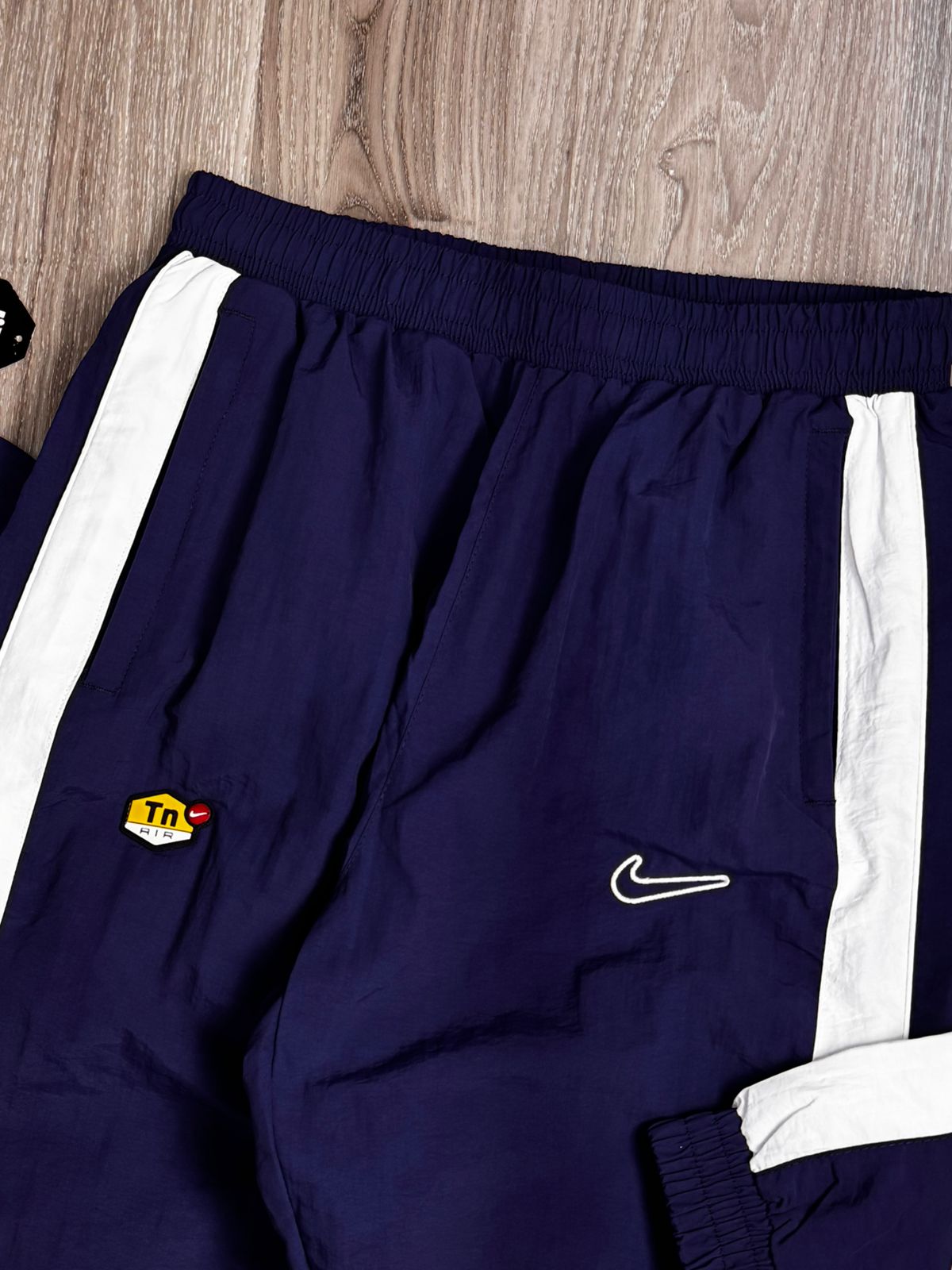 CONJUNTO TACTEL NK TRACKSUIT TN AIR - AZUL MARINHO