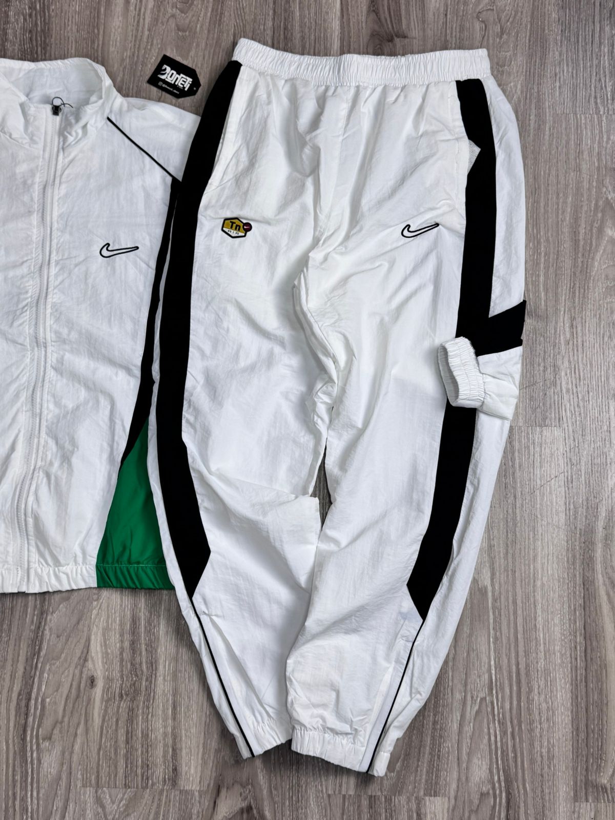 CONJUNTO TACTEL NK TRACKSUIT TN AIR - BRANCO