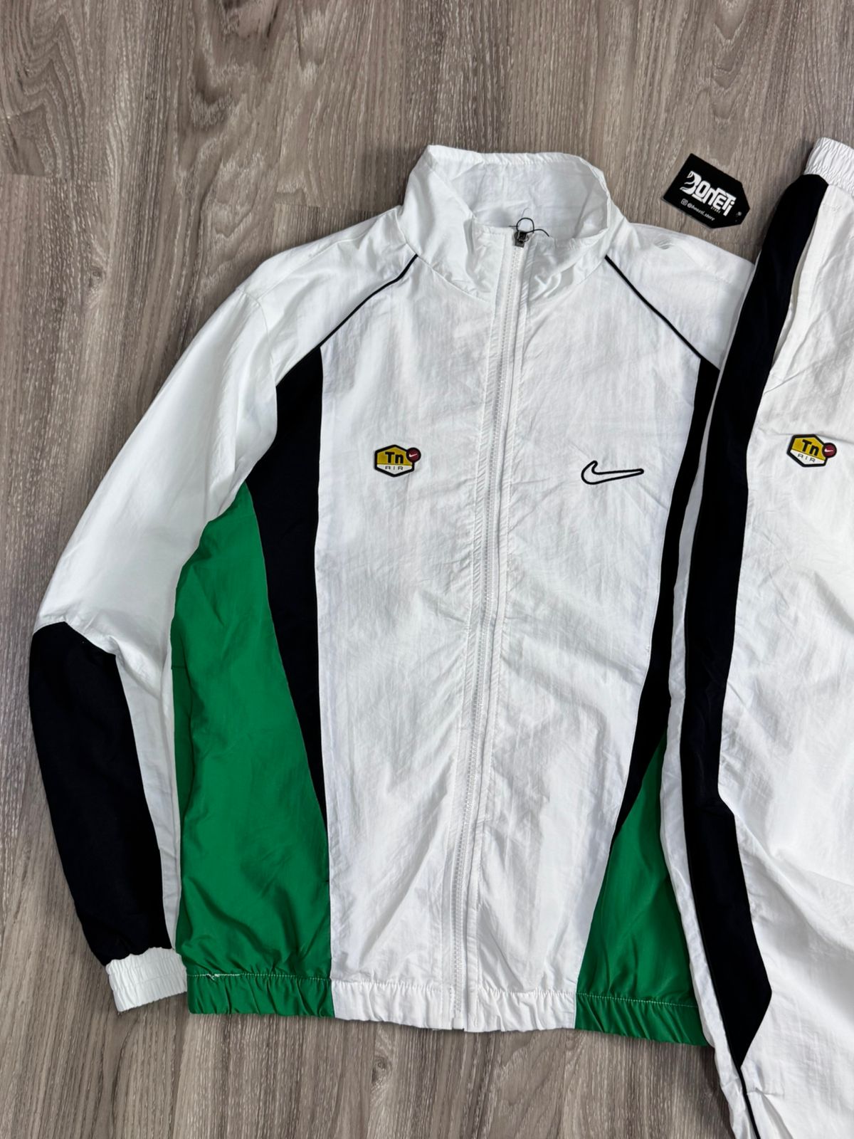 CONJUNTO TACTEL NK TRACKSUIT TN AIR - BRANCO