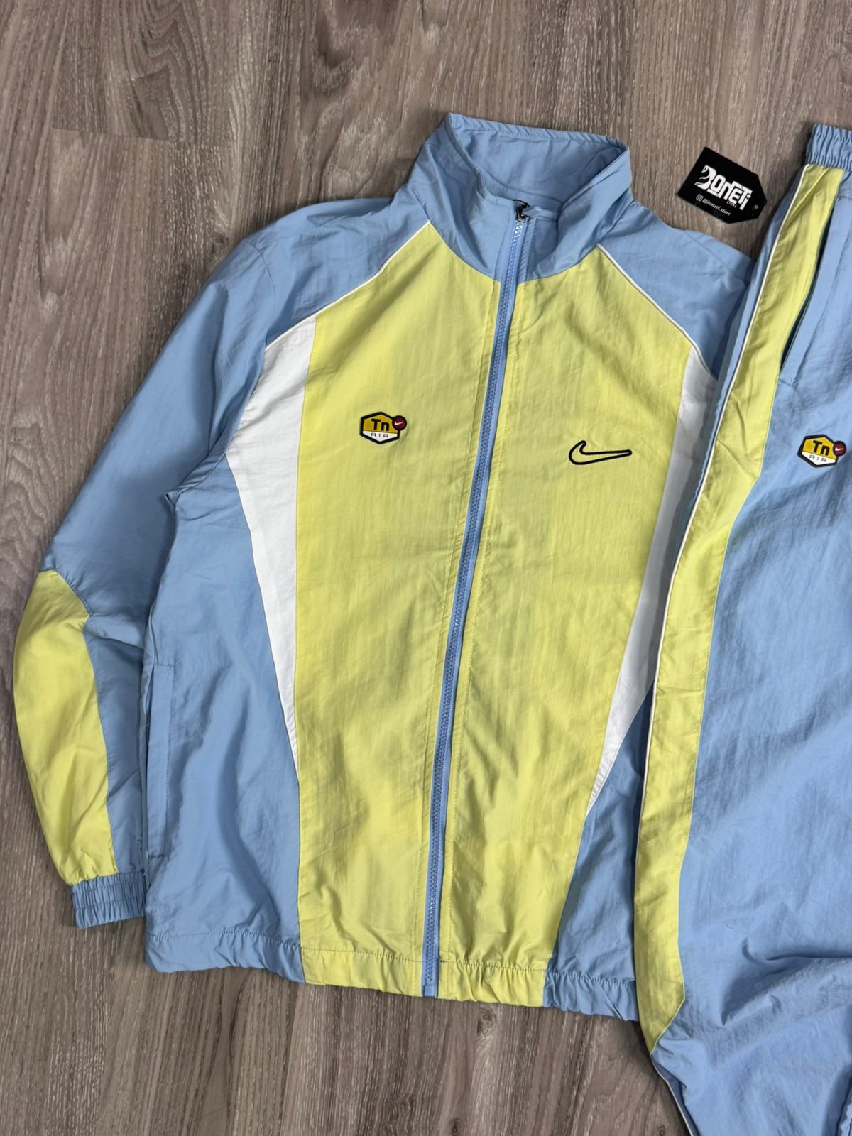 CONJUNTO TACTEL NK TRACKSUIT TN AIR - AMARELO