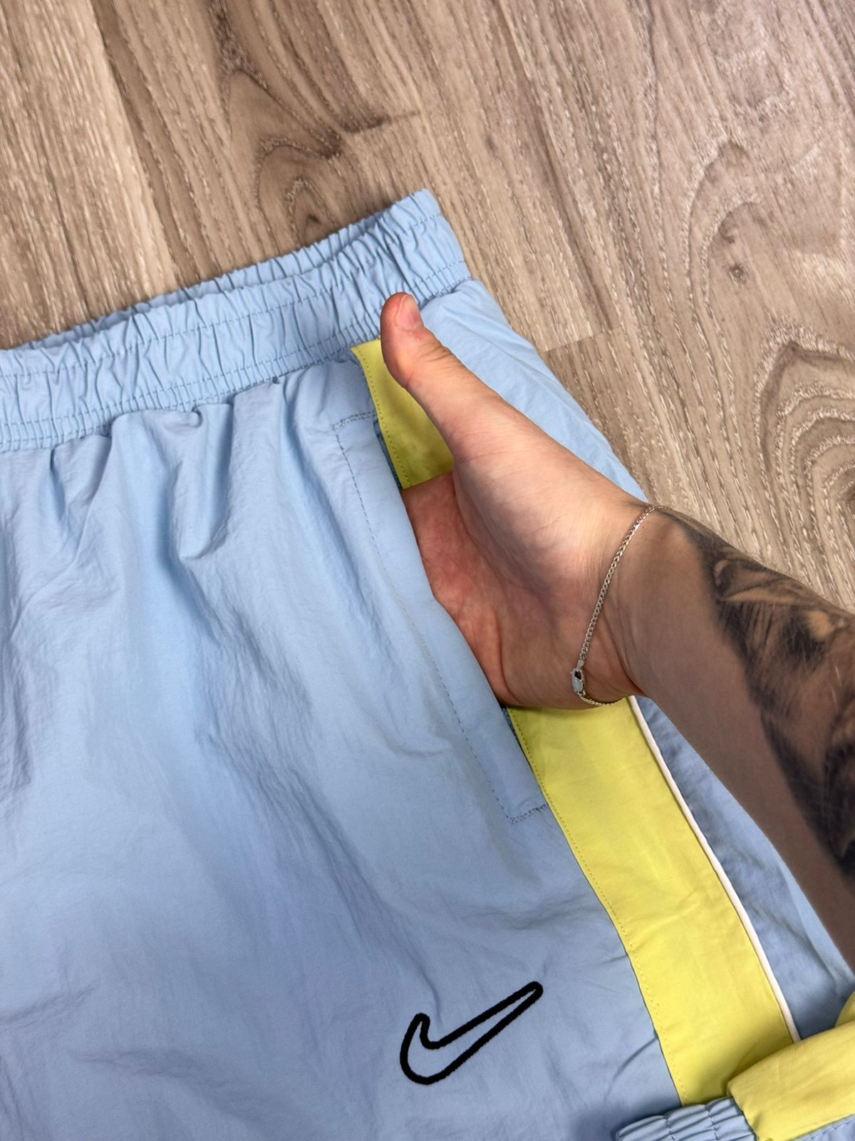 CONJUNTO TACTEL NK TRACKSUIT TN AIR - AMARELO