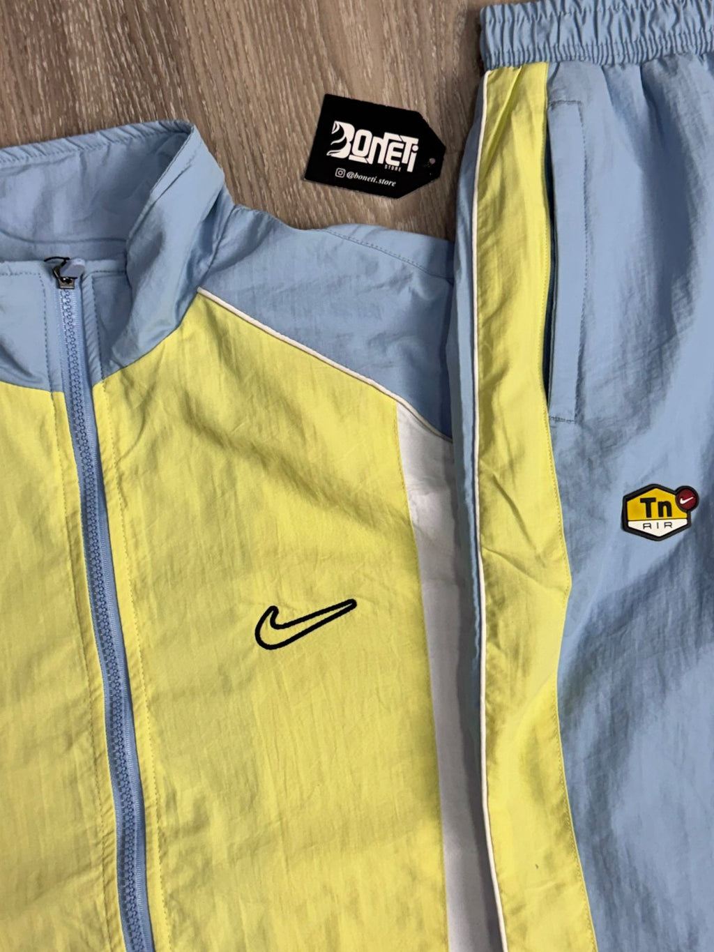 CONJUNTO TACTEL NK TRACKSUIT TN AIR - AMARELO