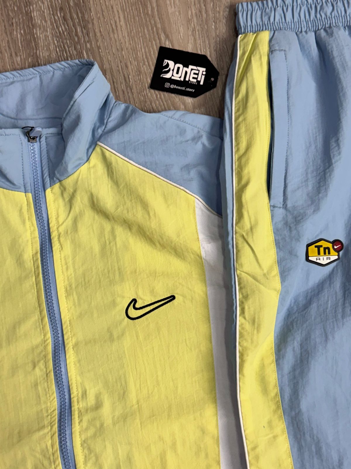 CONJUNTO TACTEL NK TRACKSUIT TN AIR - AMARELO