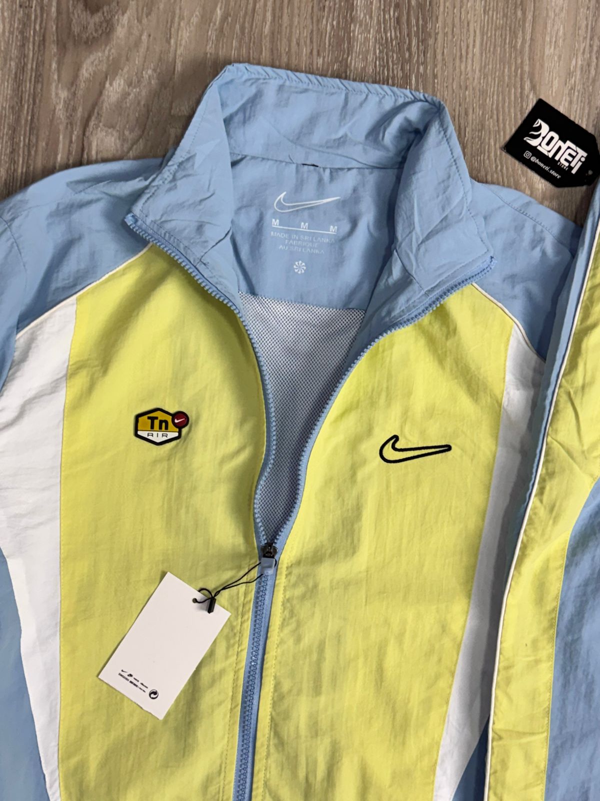 CONJUNTO TACTEL NK TRACKSUIT TN AIR - AMARELO