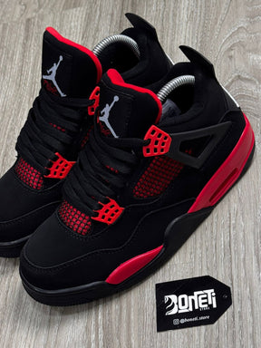TÊNIS NK JORDAN 4 THUNDER - BLACK RED