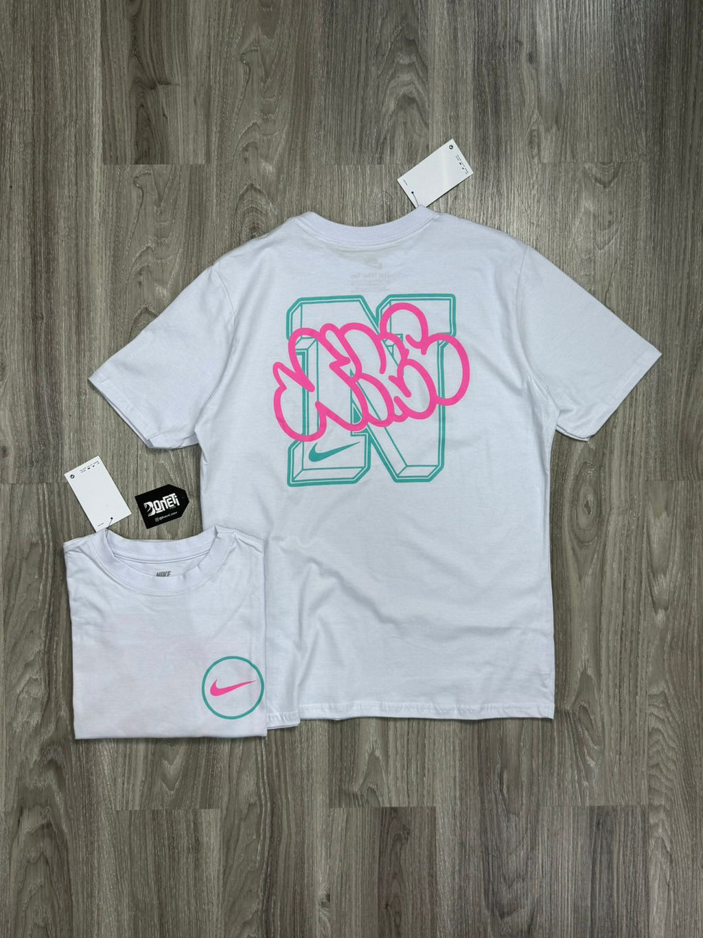 CAMISETA NK CIRCLE - BRANCA