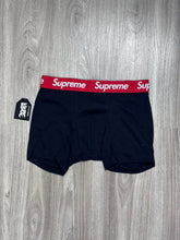 CUECA BOXER SUP - PRETO E VERMELHO