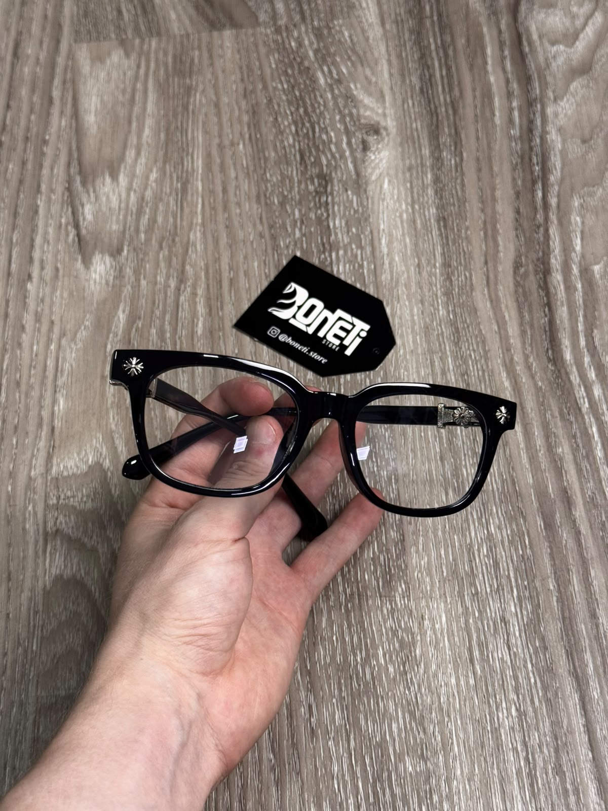 ÓCULOS CHROME HEARTS CLEAR