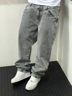 CALÇA JEANS RETA ESTONADA PRESENCE - 7569