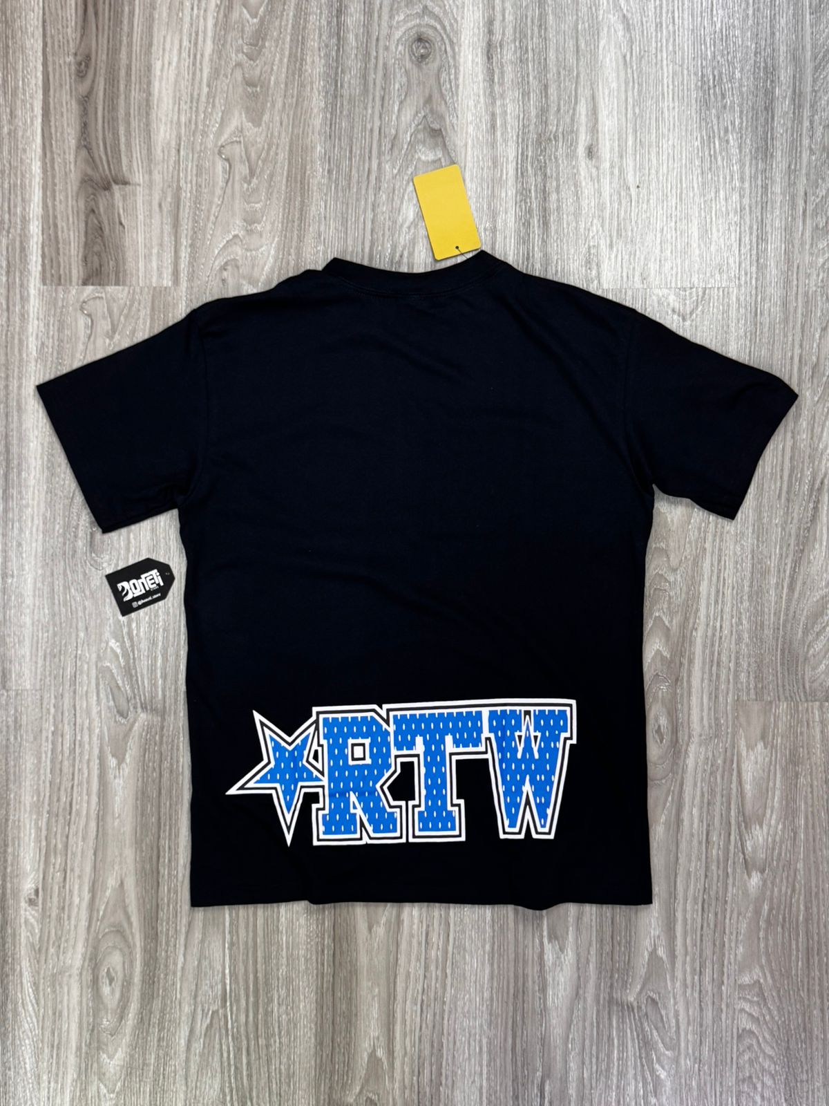 CAMISETA CORTEIZ STAR RTW BLUE - PRETA