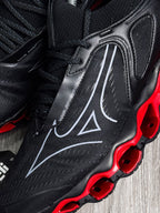 TÊNIS MZN WAVE PROPHECY 14 - PRETO E VERMELHO