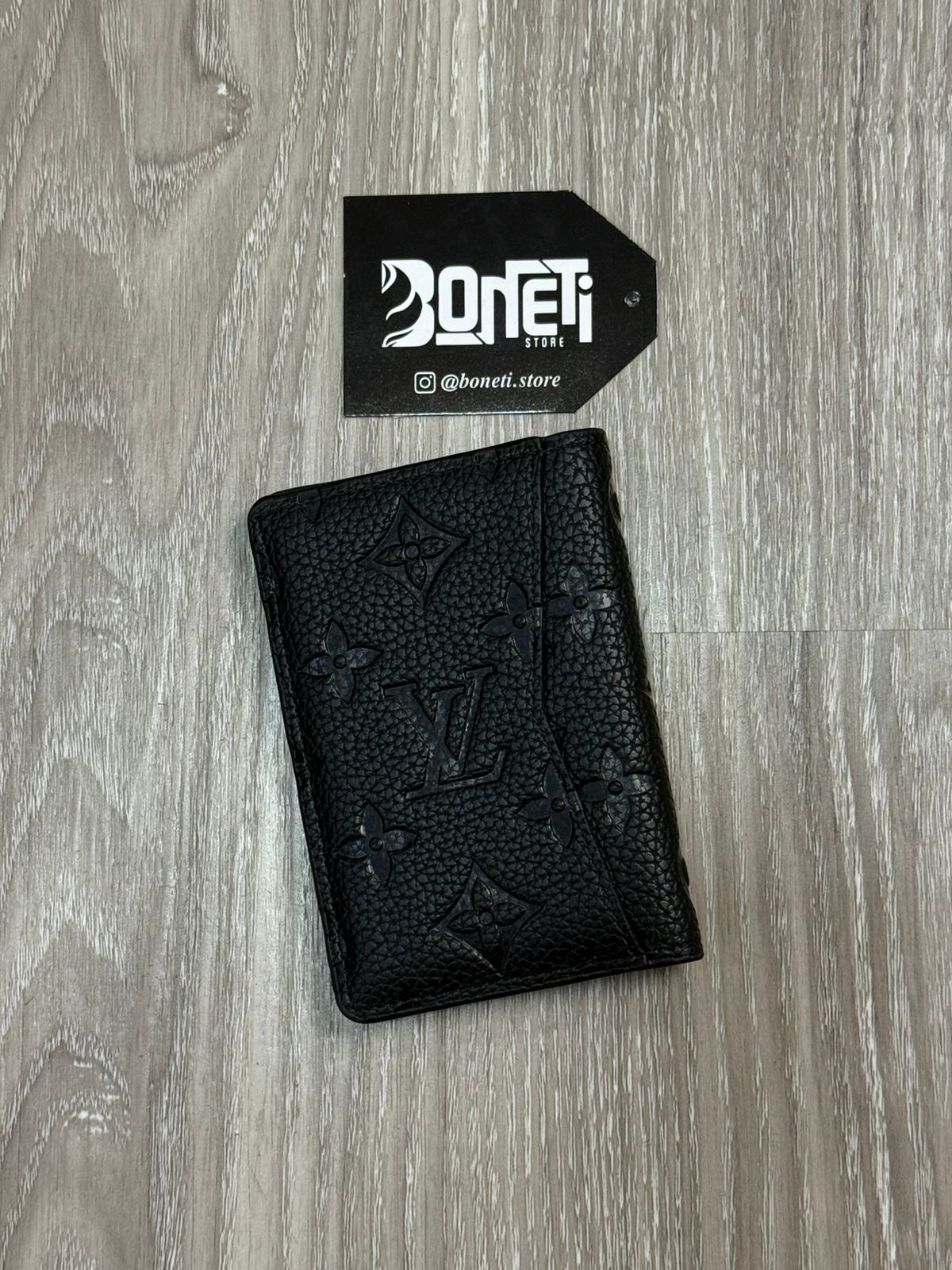 PORTA CARTÃO LV ECLIPSE VINTAGE - PRETA