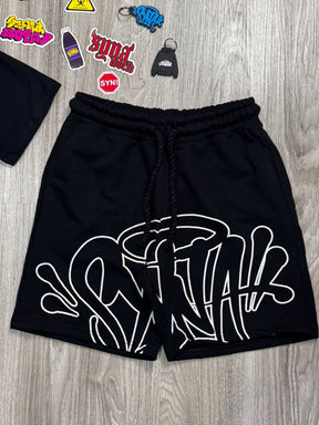 CONJUNTO SYNA WORLD SUMMER - BLACK WHITE