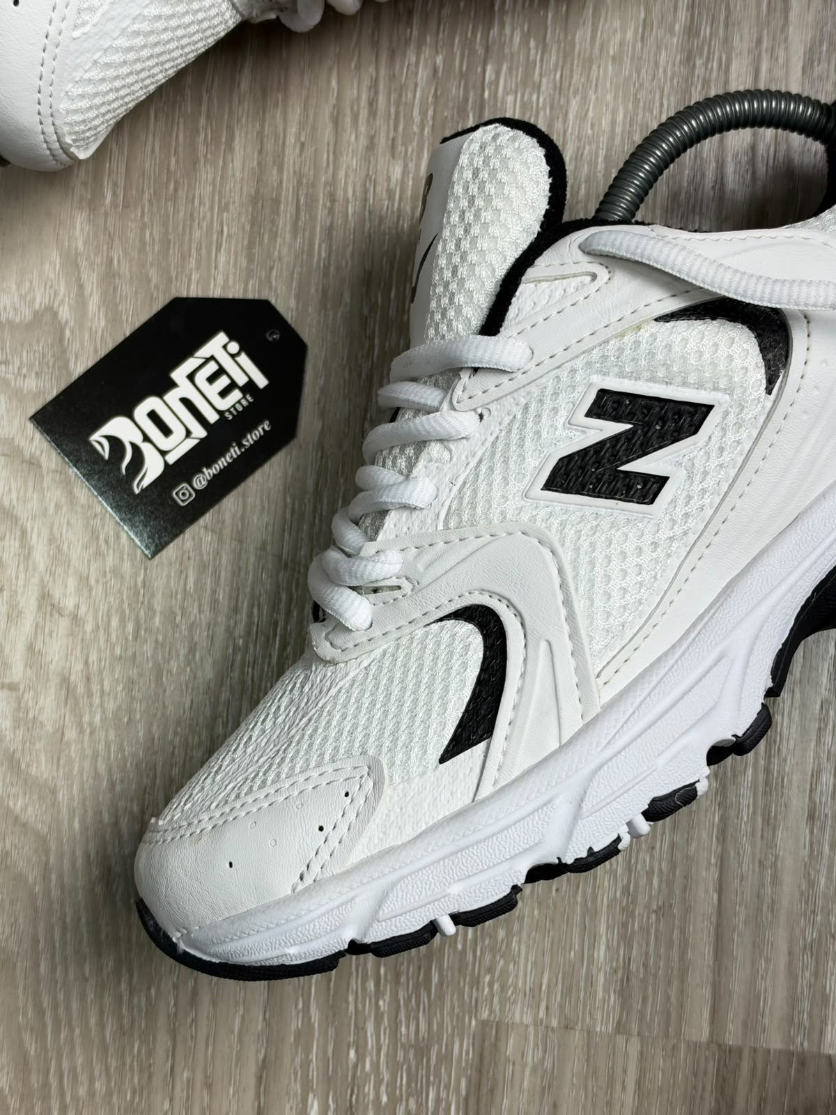 TÊNIS NB 530 - WHITE BLACK